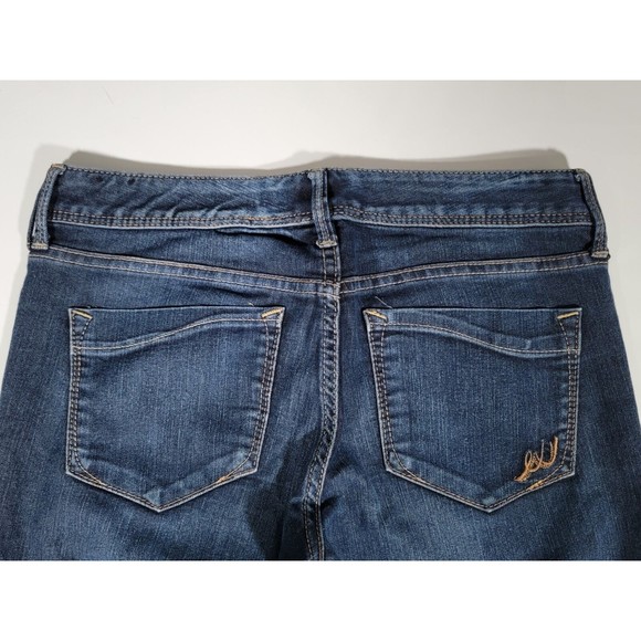 Express Stella Size 4 Blue Denim Skinny Low Rise Regular Fit Women's Jeans - Picture 12 of 16
